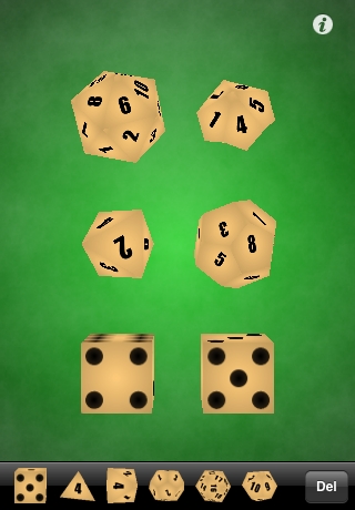 Screenshot 3D RPG DICE Screenshot 3D RPG DICE